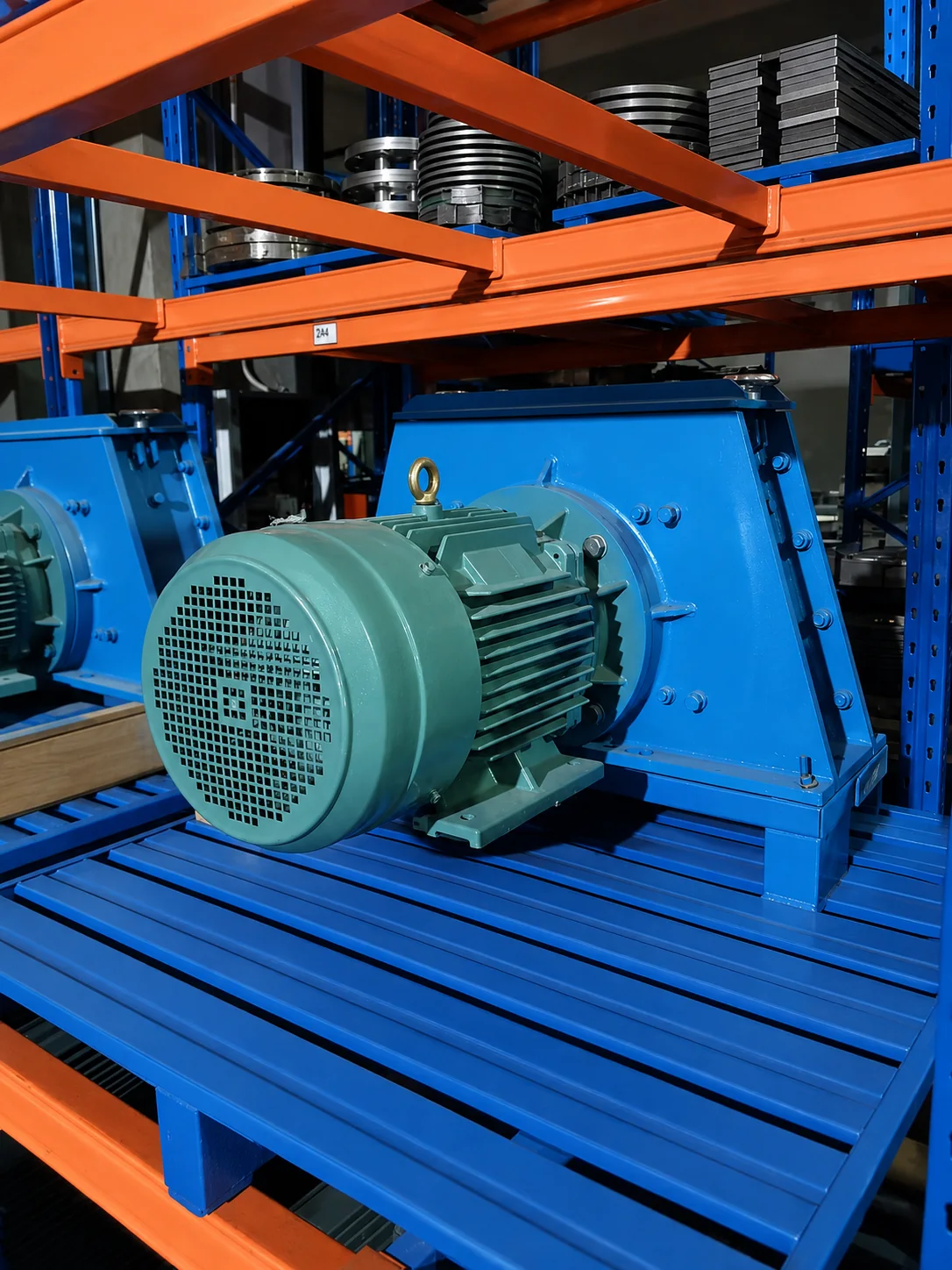 Blast wheel assembly and replacement parts in Xindong warehouse