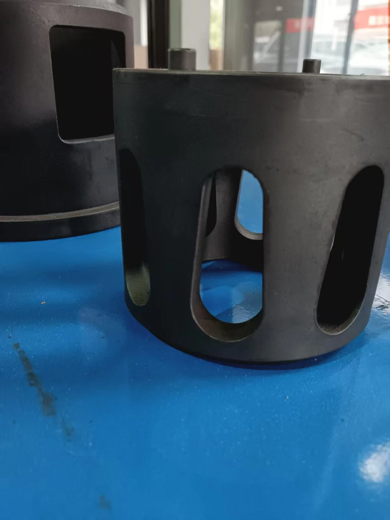 Precision-cast impeller or distributor component for structure and dimension review