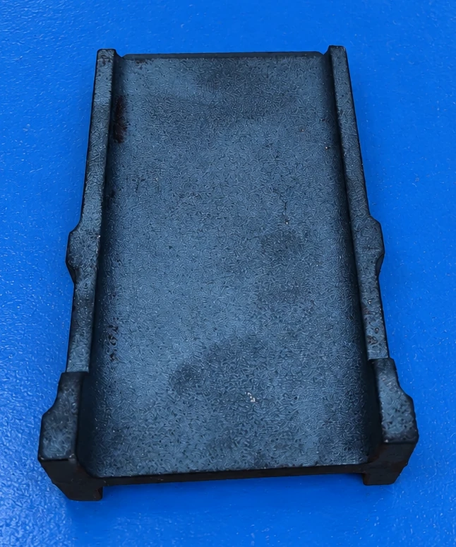 Photographed blast wheel blade / vane