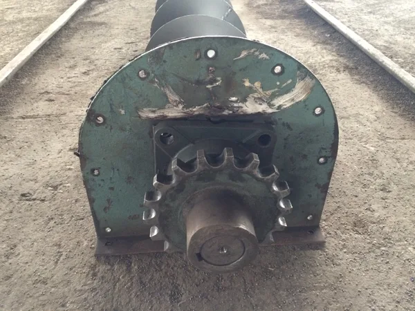 Drive component documented during the same domestic equipment project